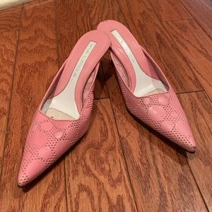 Via Spiga  pointed pink heels